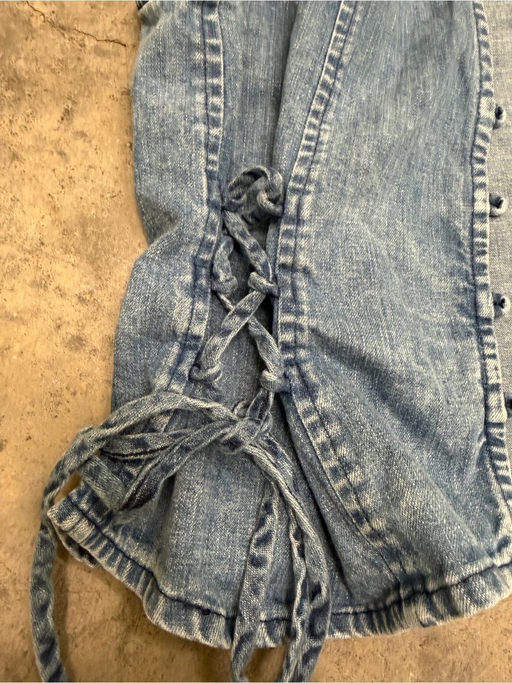 Free People Lala Lace up vest - Picture 6 of 9